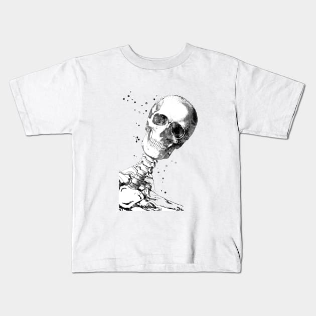 Skull Kids T-Shirt by RosaliArt